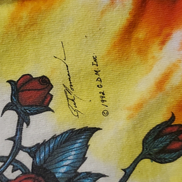 VINTAGE 90s GRATEFUL DEAD Tee Unisex Medium - Picture 6 of 7